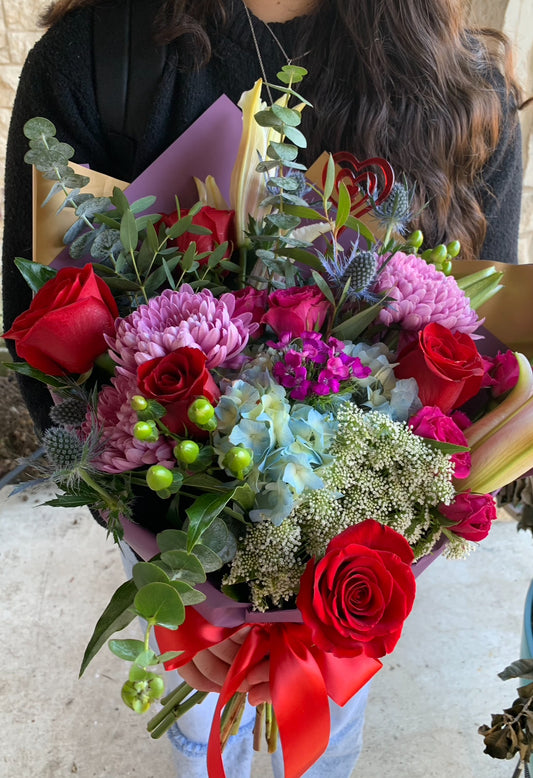 Seasonal Designer’s Choice Hand Tied Bouquet