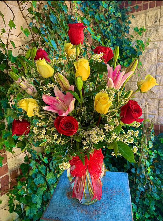 Roses and Lilies
