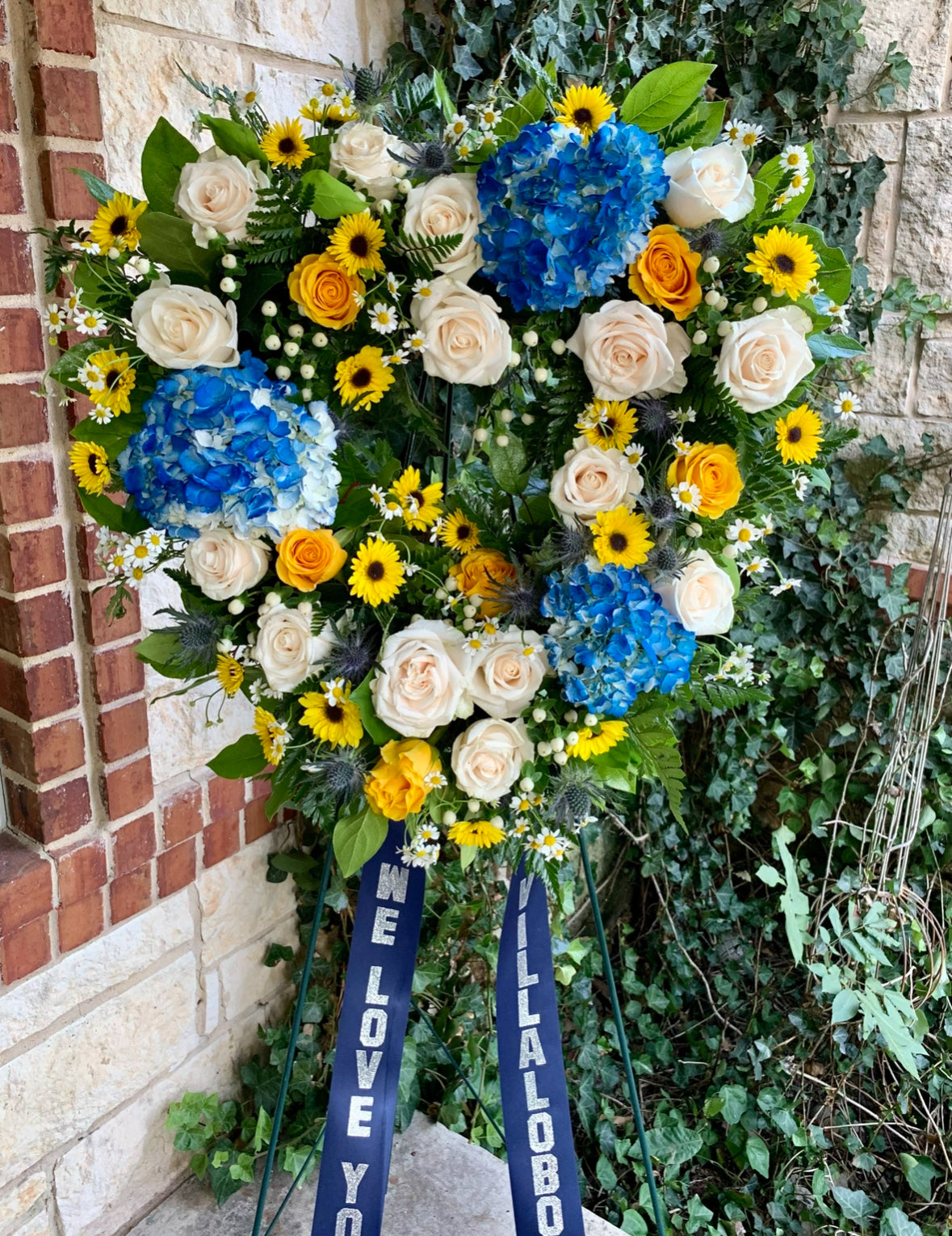 Forever in Our Hearts Standing Spray